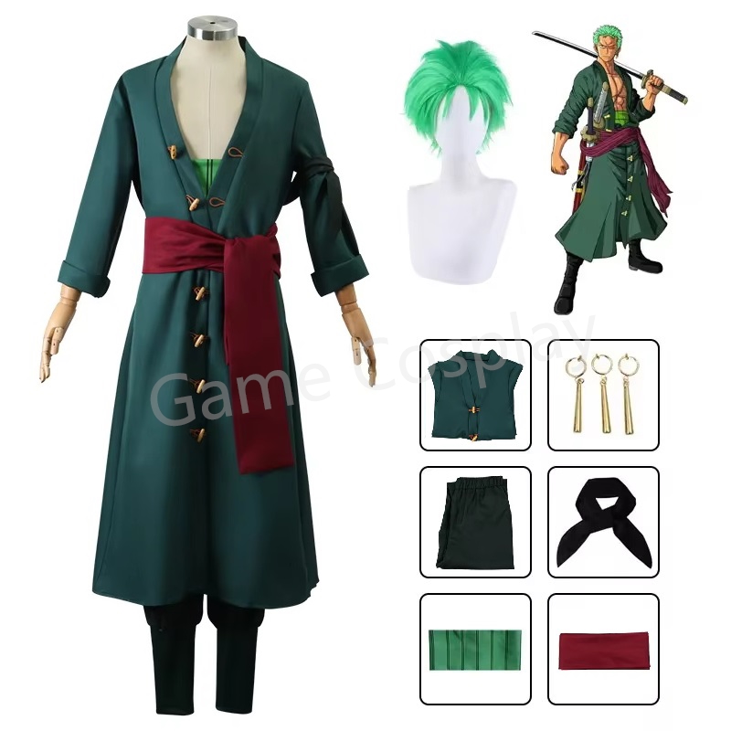 Zoro Anime Merchandise - Figuras de Anime Roronoa Zoro, disfraz