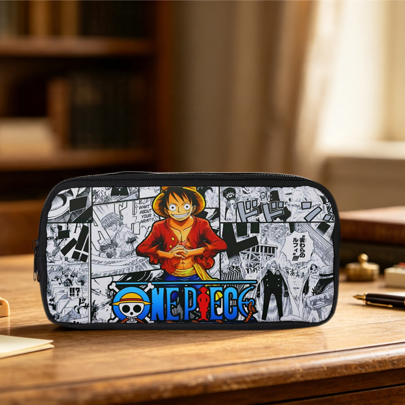 Manga Storage Box - Estuche para lápices de anime Luffy