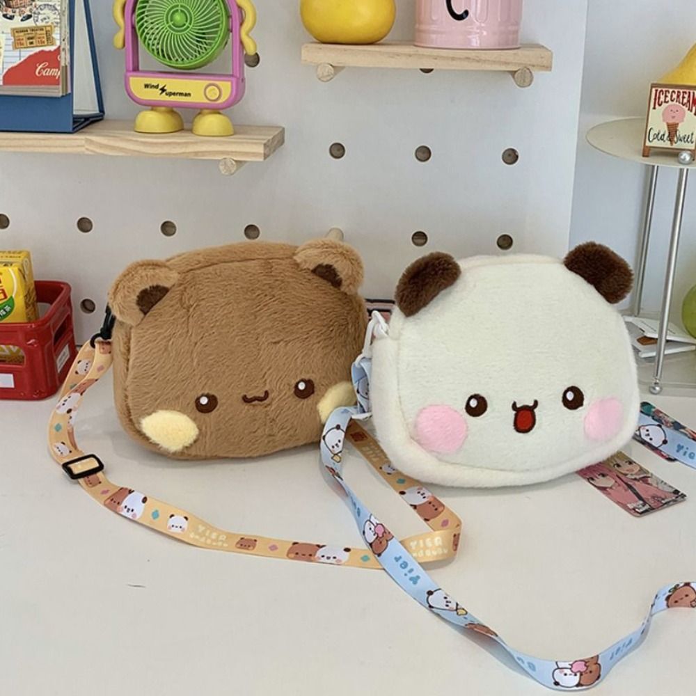 Anime Tote Bag - Bolso cruzado de oso bonito, bolso