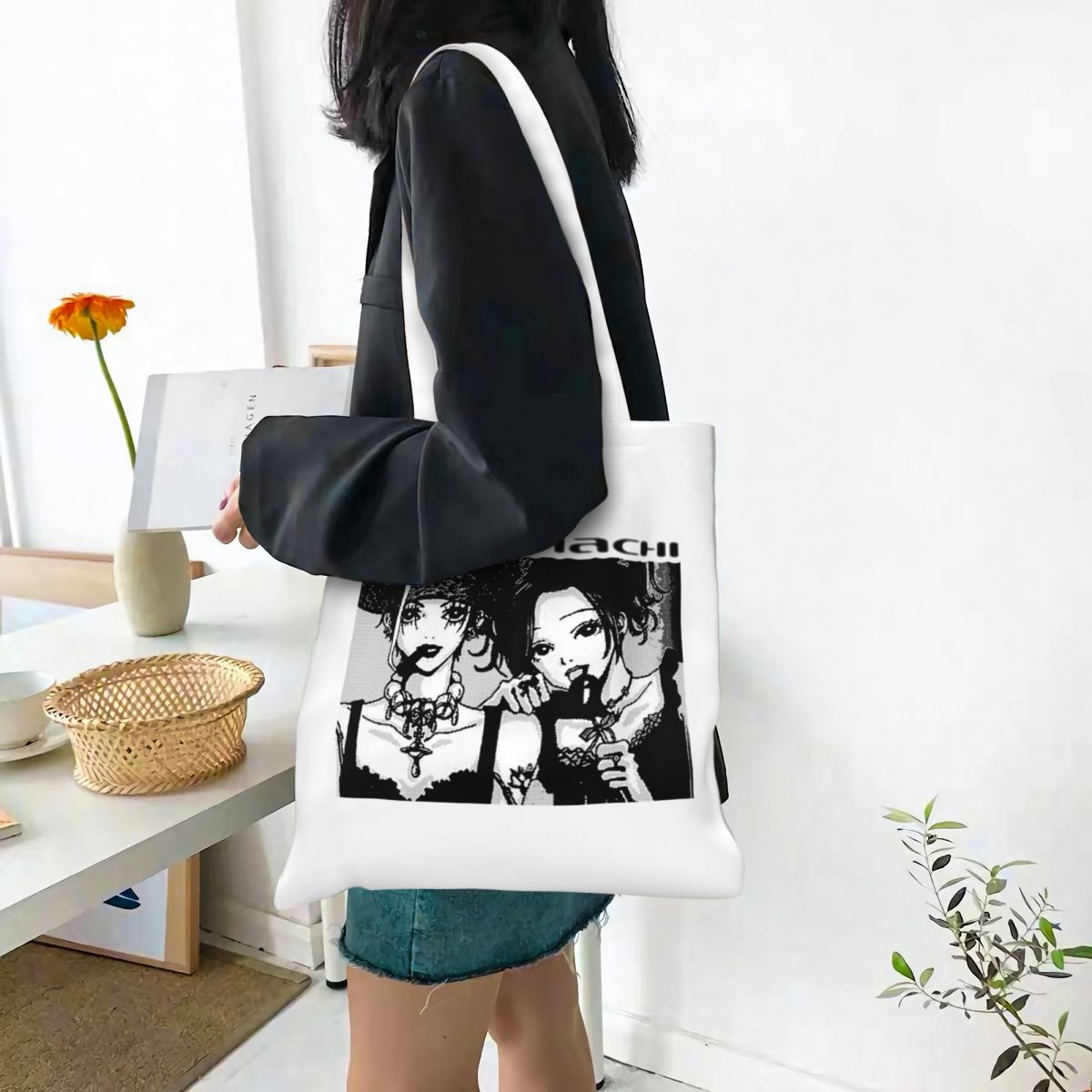 Mujeres Hombres Nana Hachi Ani - Anime Tote Bag reseña y precio