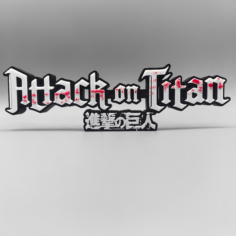 Mercancía de Anime Ataque a lo - Anime Merchandise Logo reseña y precio