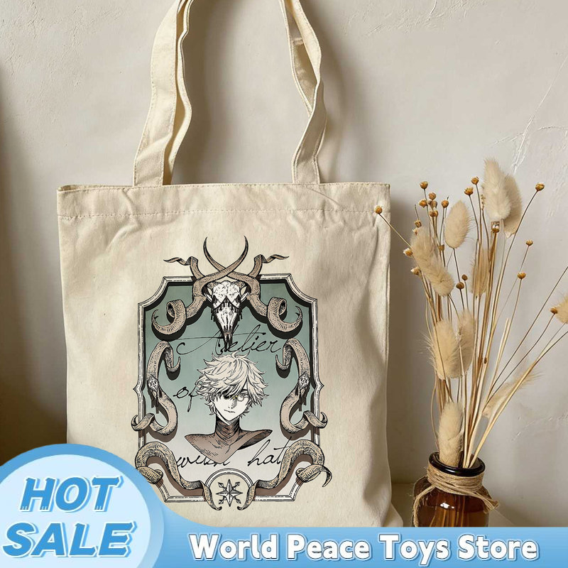 Bolsa de compras de lona con d - Anime Tote Bag reseña y precio