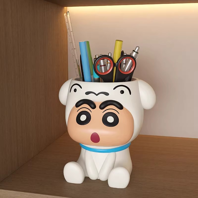 Crayon Shin chan, útiles escol - Manga Storage Box reseña y precio