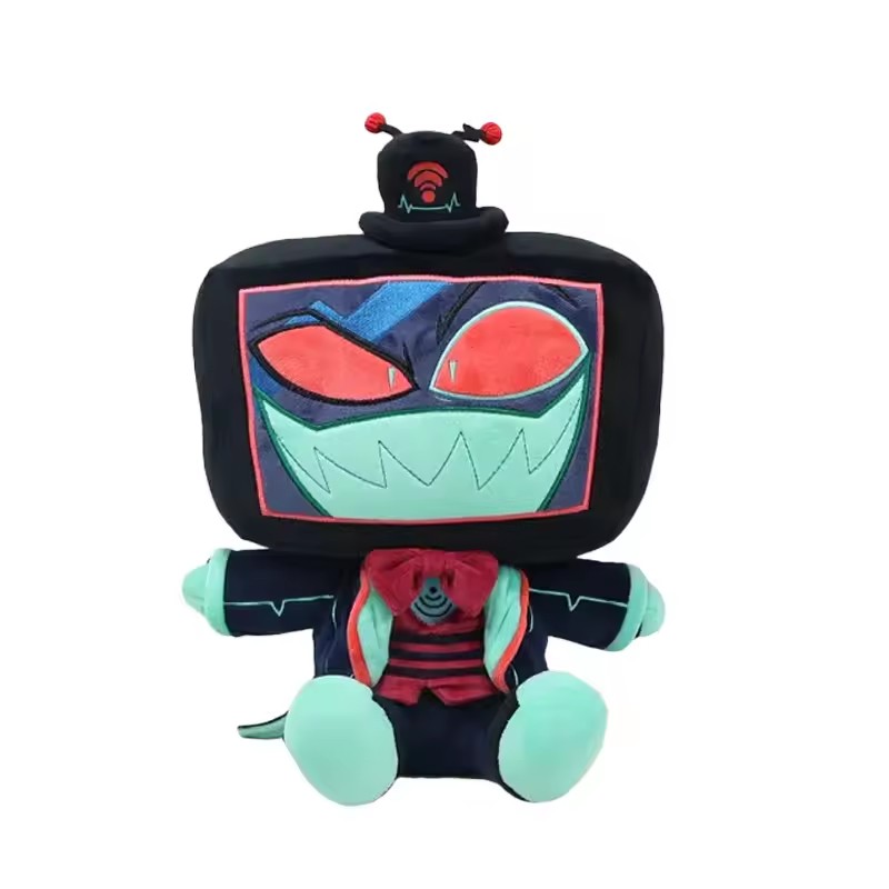 Hazbin-juguetes de peluche par - Anime Related Merchandise reseña y precio