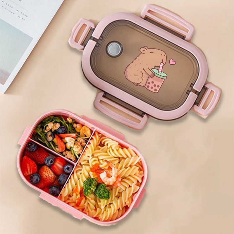 Fiambrera Bento de Capibara co - Manga Storage Box reseña y precio