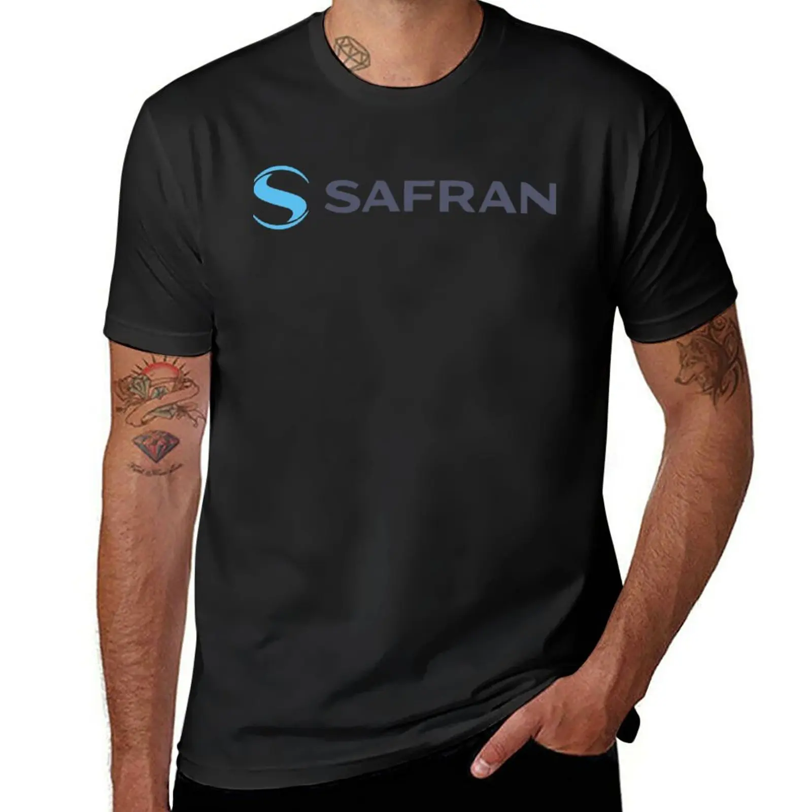 Safran-Camiseta con logotipo a - Anime Merchandise Logo reseña y precio