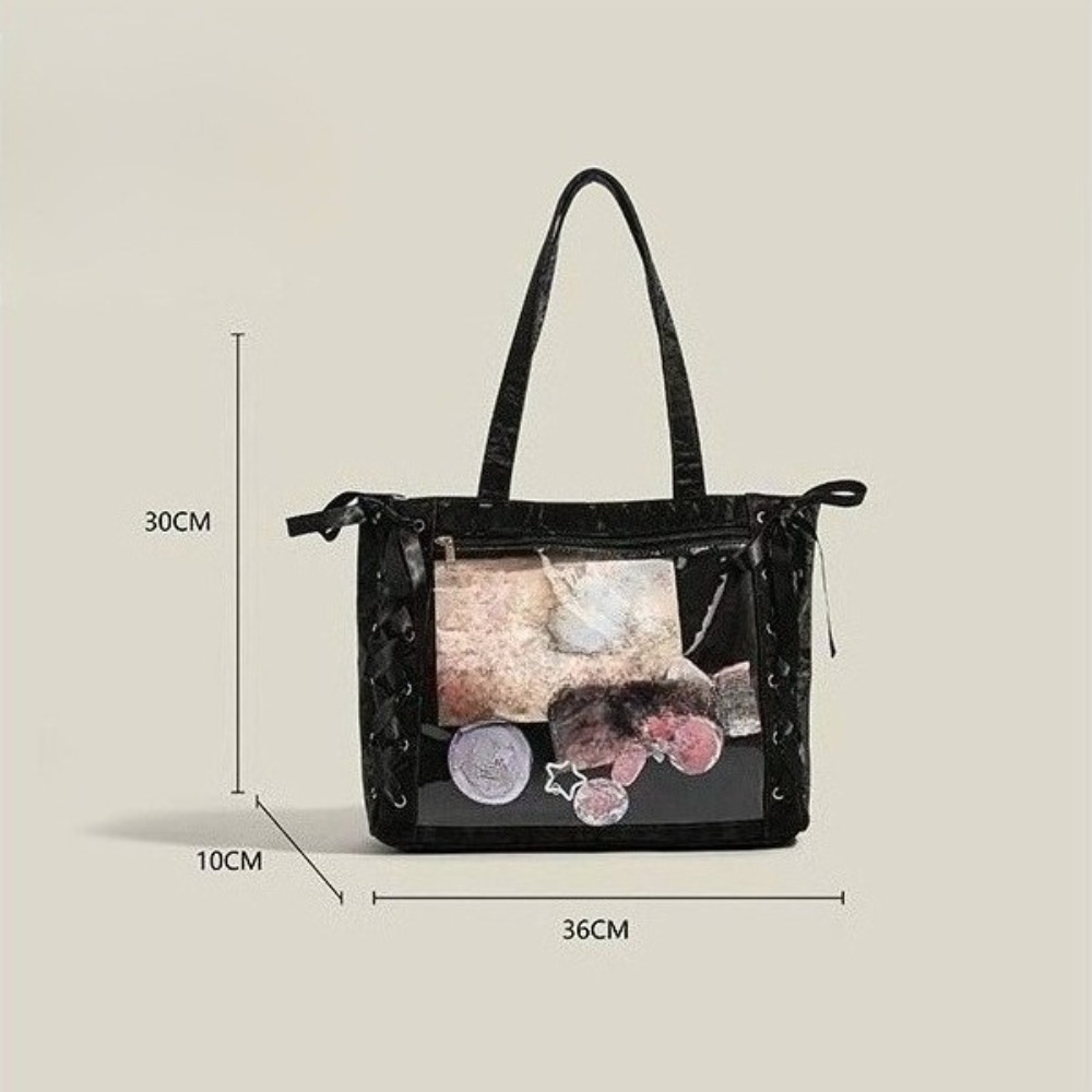 Bolso de hombro versátil de gr - Anime Tote Bag reseña y precio