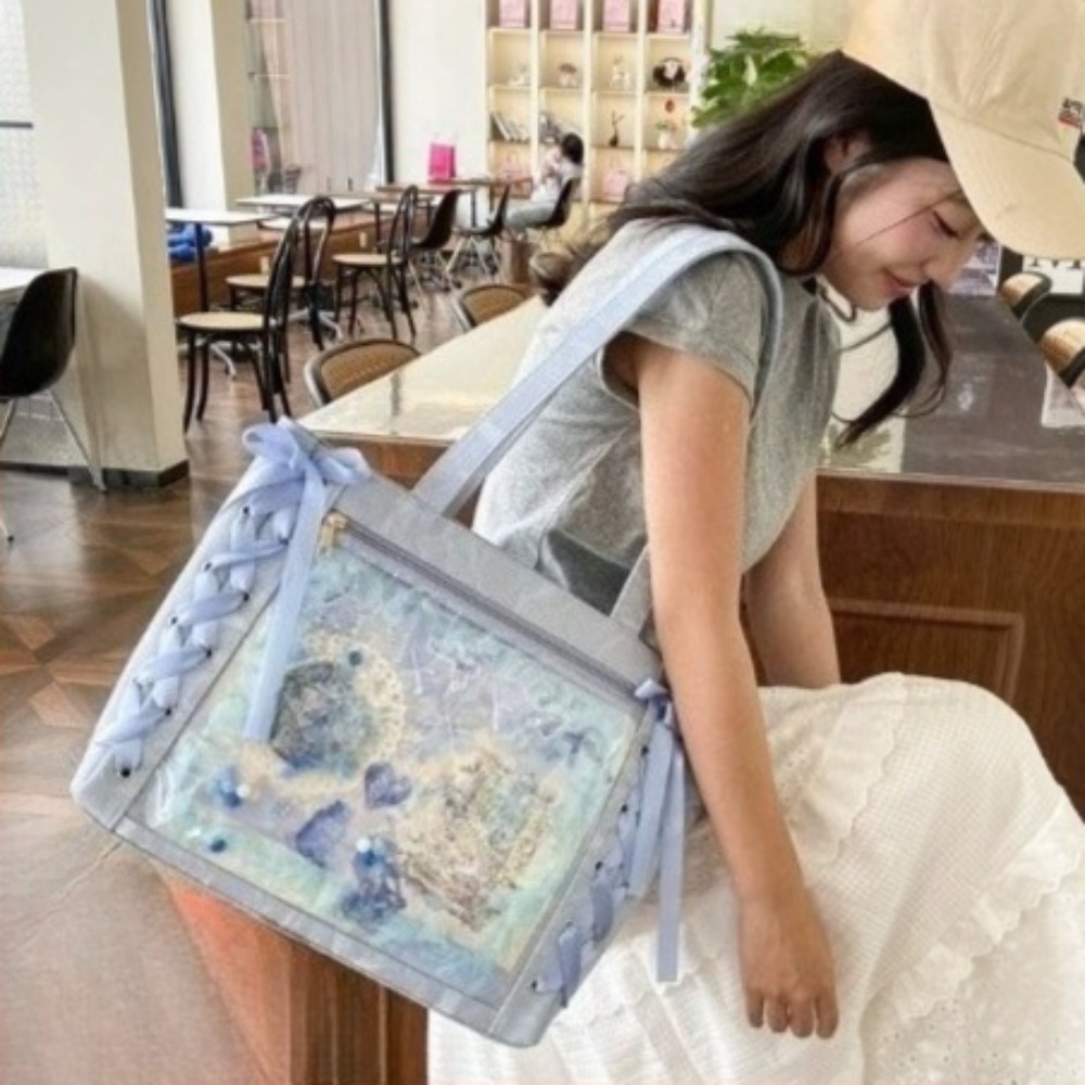 Bolso de hombro versátil de gr - Anime Tote Bag reseña y precio