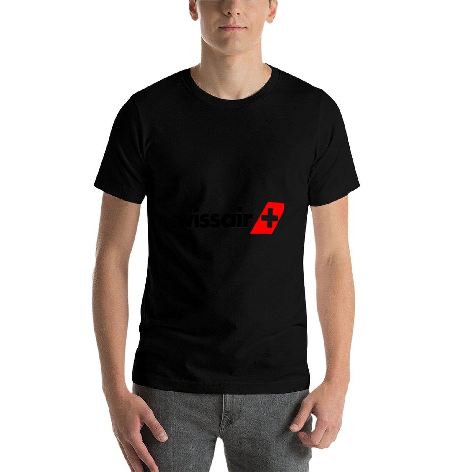 Camiseta con logotipo de Swiss - Anime Merchandise Logo reseña y precio